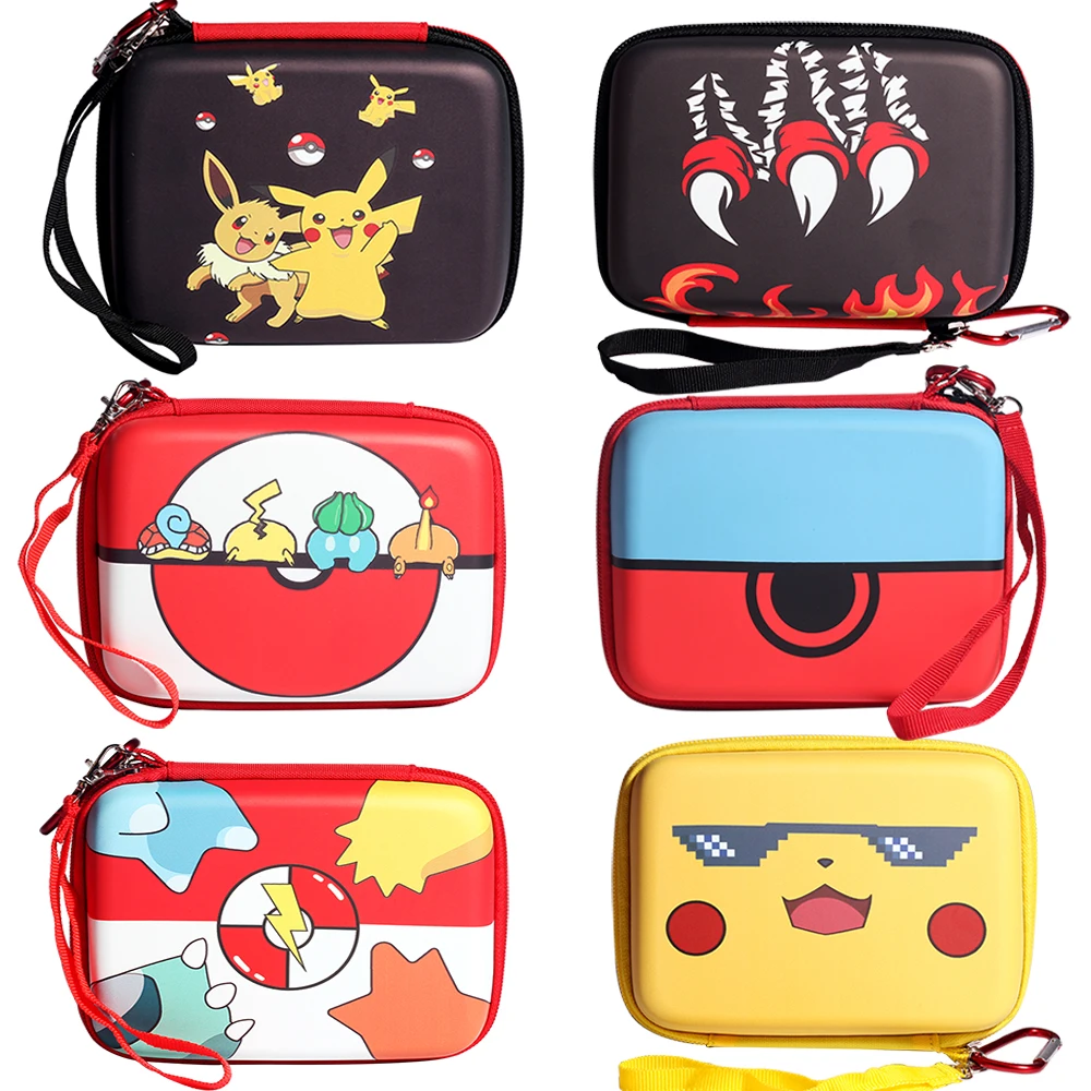 

New 8 Styles Pokemon Cards Book Album Storage Bag GX VMAX EX Metal Card Game Collection Folder Cards Holder Kids Toys Gift