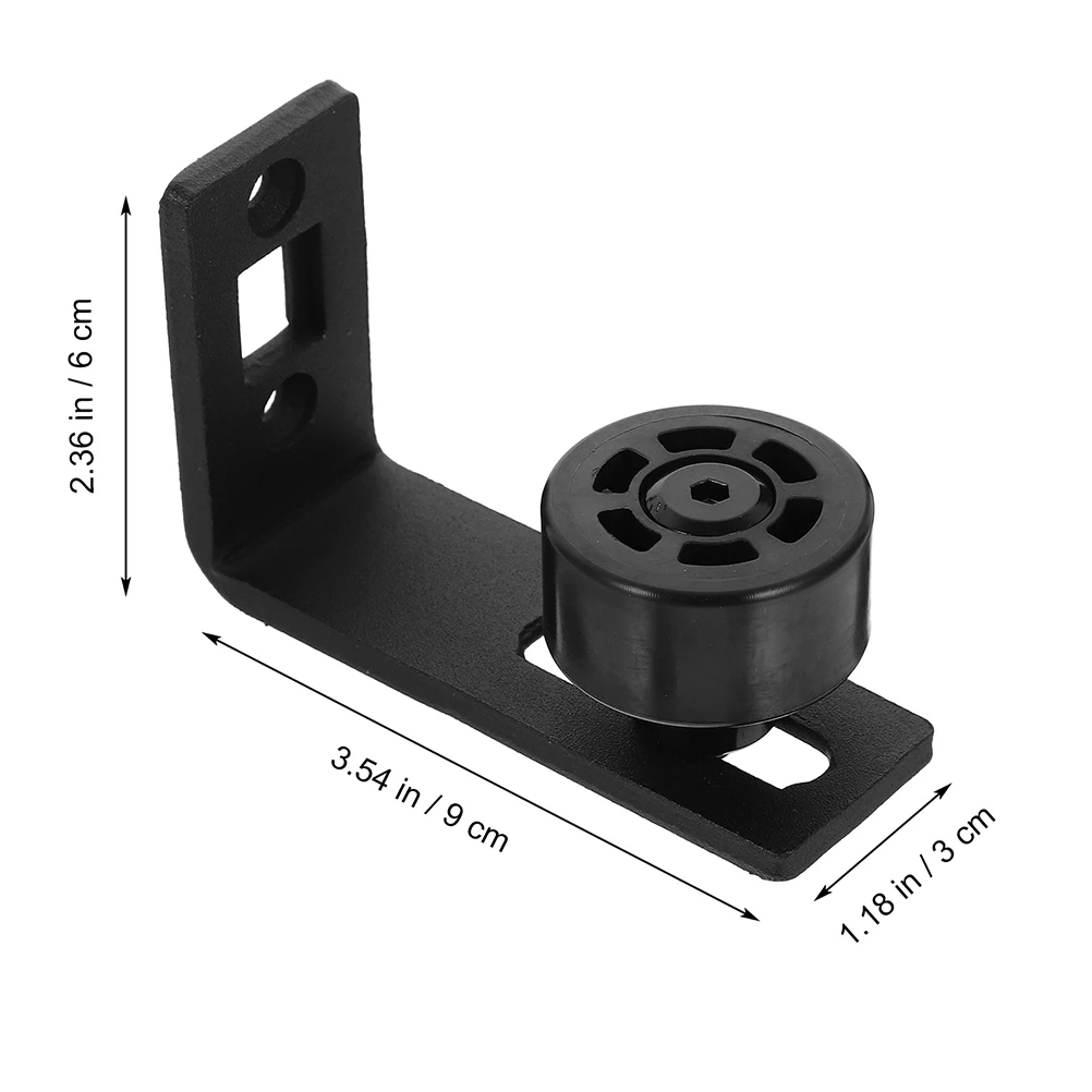 Направляющая для пола раздвижной двери сарая. Гладкие колеса. Легко
