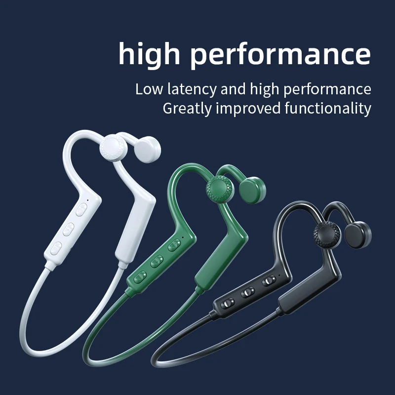 

Wireless Bluetooth Headphones Bone Conduction KS19 Earphone Bluetooth Headset Earbuds TWS Hearing Aids Earphones spotify premium