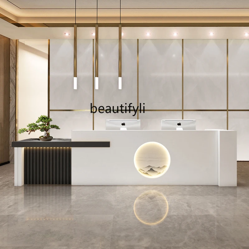 Китайский барный прилавок касса стойка обслуживания для коммерческих отелей