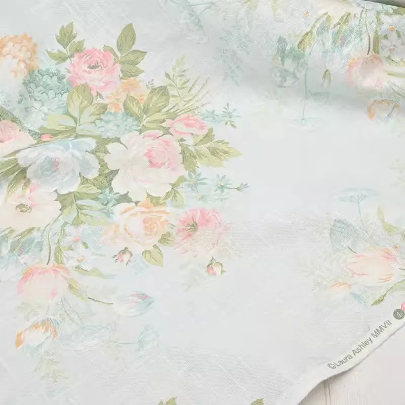 Ткань сделай сам толстая секция хлопка и льна печать в деревенском стиле сумка