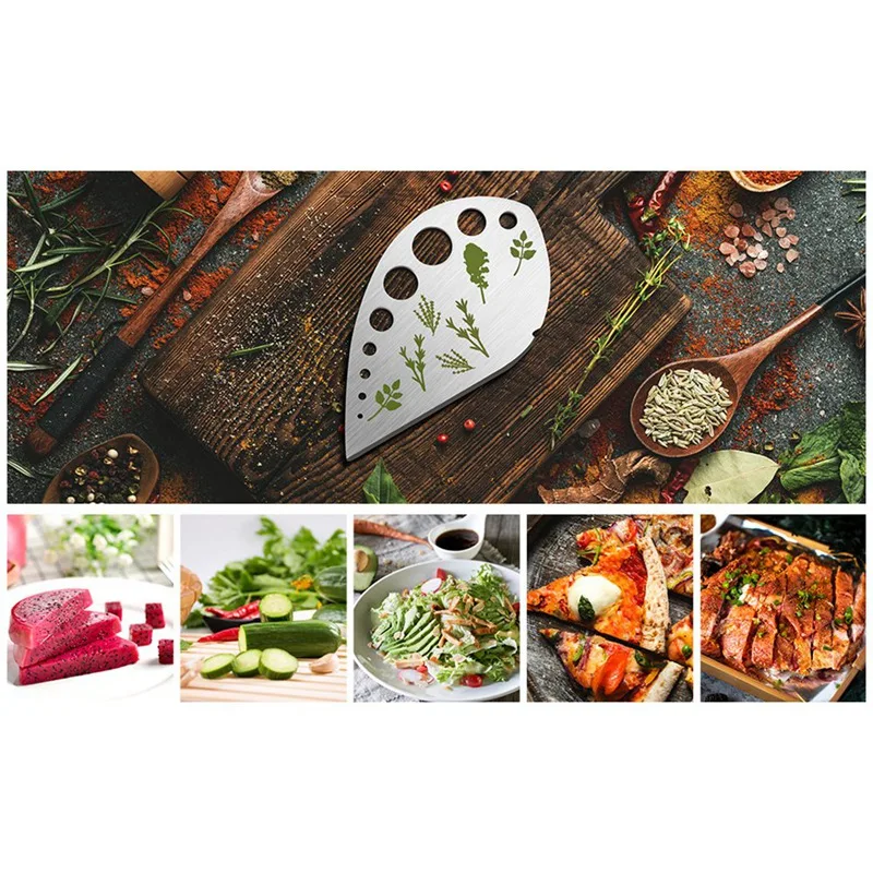 Стриппер и резак для трав нержавеющая сталь орегано розмарина тимьяна капусты