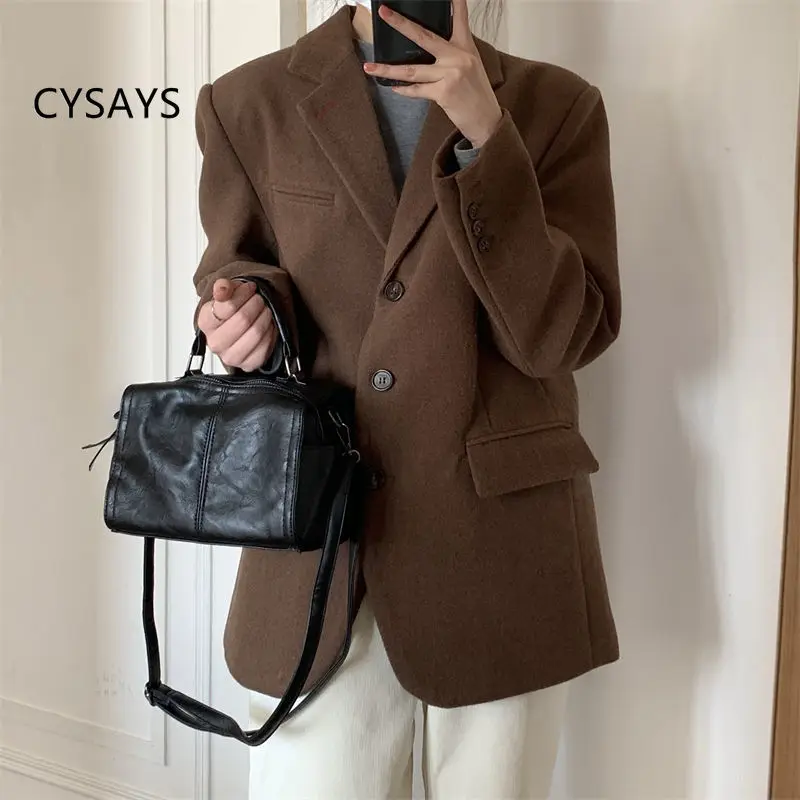 

Fashionable and Spacious Tote Bag for Women, 2023 New Korean Style Boston Bag / Bucket Bag / Single Shoulder Bag / Solid Color