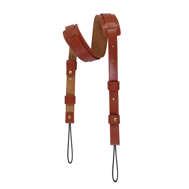 

Ремешок из воловьей кожи для камеры с прямым плечом и защитой от падения