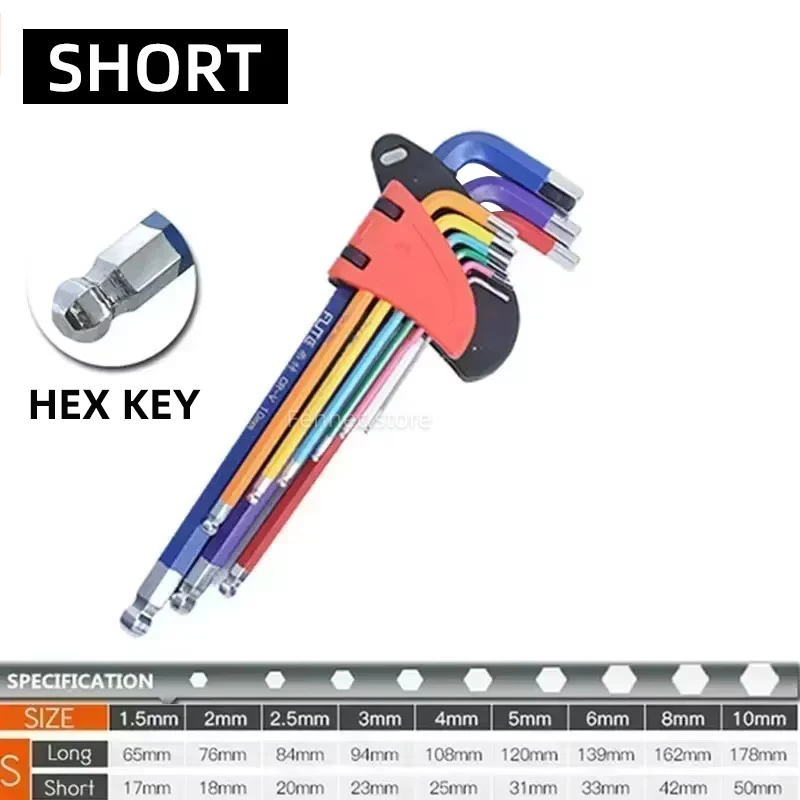 

Набор шестигранных ключей FENNEC