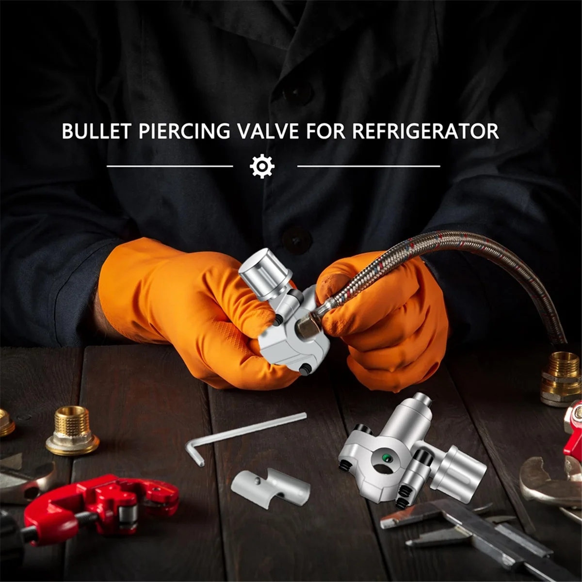 10 упаковок BPV-31 комплекты прокалывающих клапанов регулируемые для кондиционеров