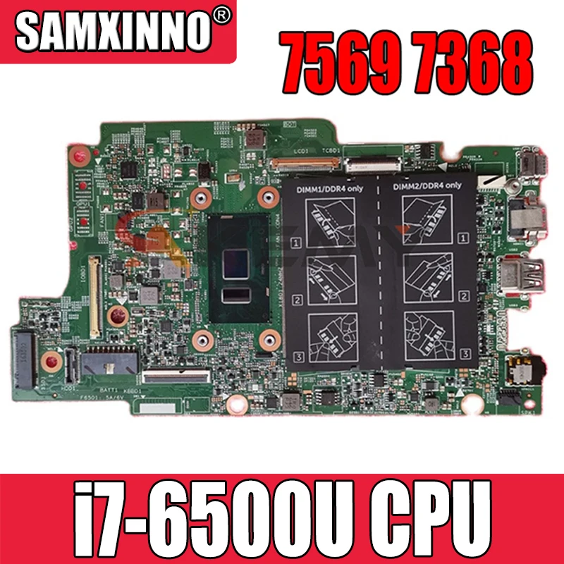 

Материнская плата 100% для Dell Inspiron 7569 7368 8DX5J 08DX5J 15264-1