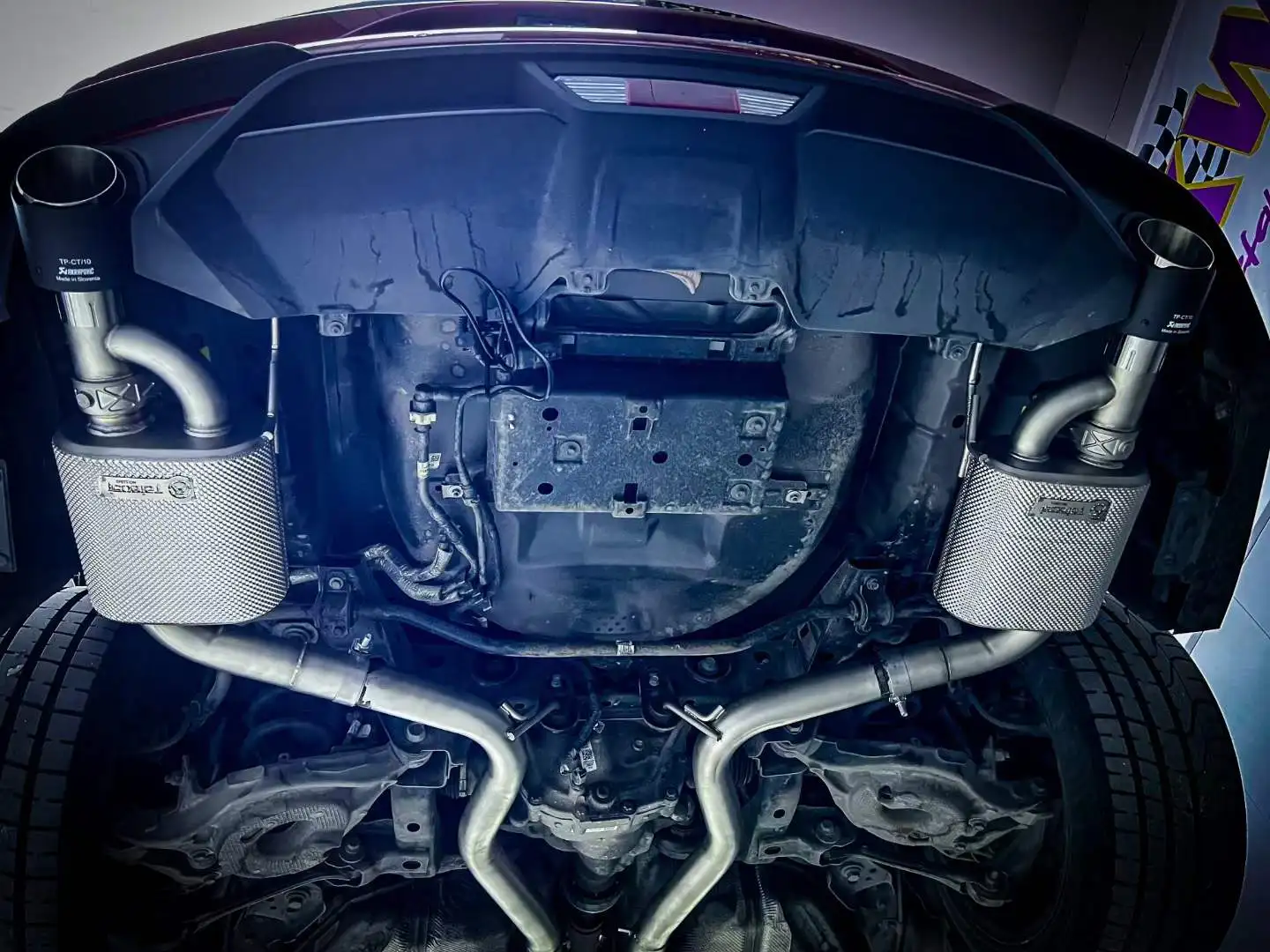 Taibosi для Ford Mustang 2.3T 5.0L V8 2015-2023 автомобильная производительность Catback выхлопная