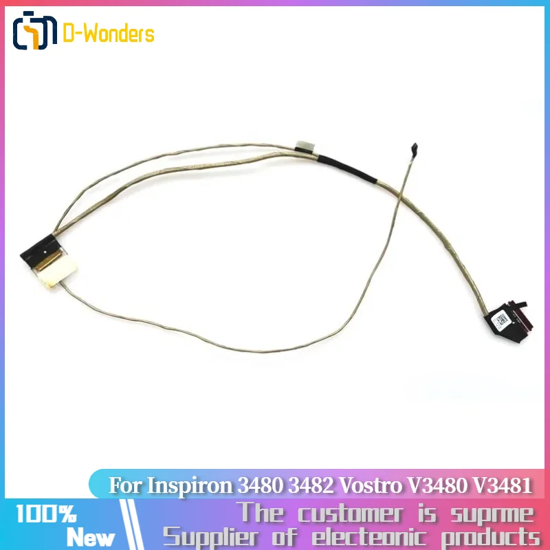 Новинка 0JC1KK Lcd кабель Lvds проводная линия экрана для Dell Inspiron 3480 3482 Vostro V3480 V3481 V3482