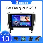 Автомобильный радиоприемник Srnubi Android 10 для Toyota Camry 7 XV 50 55 2015 2016 2017 мультимедийный видеоплеер 2 Din навигация GPS Стерео DVD