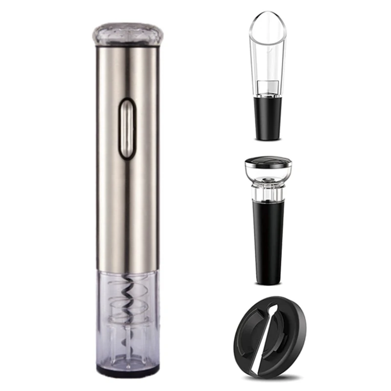 

Открывалка для вина, электрическая открывалка для вина, открывалка для кухни, бара, открывалка для дня рождения, Электрический штопор из нер...