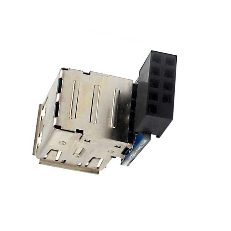 9-контактная материнская плата на два разъема USB 2 0 черная порта A внутренний