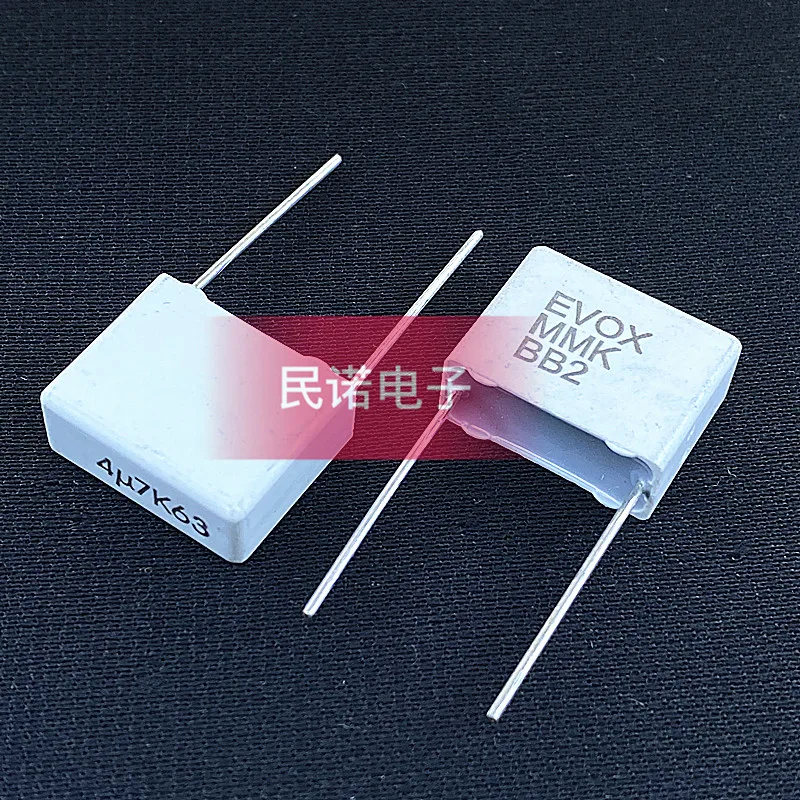 30 шт./точечный тонкопленочный конденсатор 63 в 4 7 мкФ 475 4U7 контактный шаг 15 мм