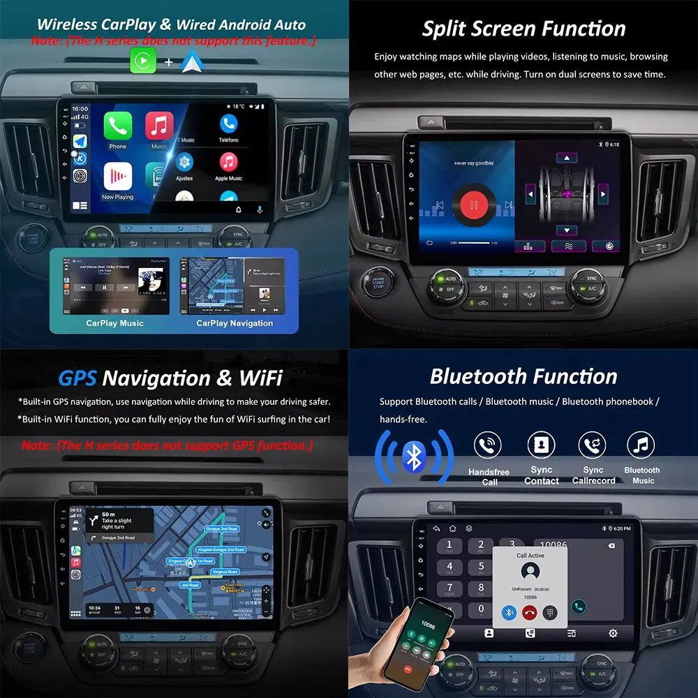 Автомобильный мультимедийный плеер с GPS-приемником Android 14 Bluetooth 4G WiFi для Ford F150 P415