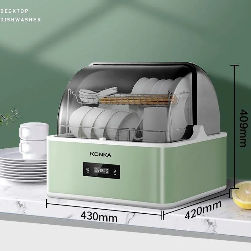 

220V Dishwasher Automatic Household Installation-free Dishwasher Large Capacity Disinfection and Sterilization Washing Machine