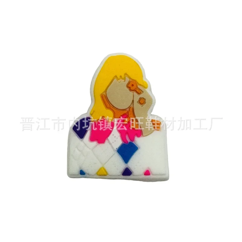 Аксессуары Для Обуви Из Искусственной Кожи ПВХ С Отверстиями Сандалий Тапочек