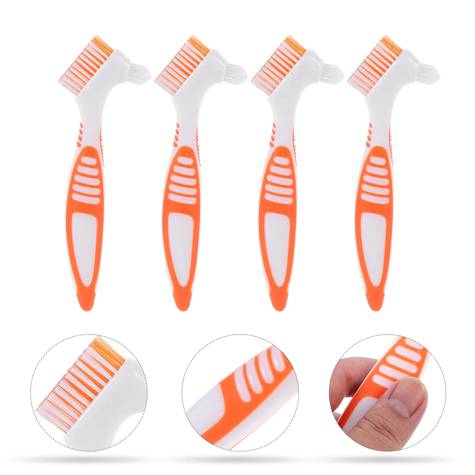 

Equipment Personal Denture Toothbrushes Cleaners Double-sided Appliance