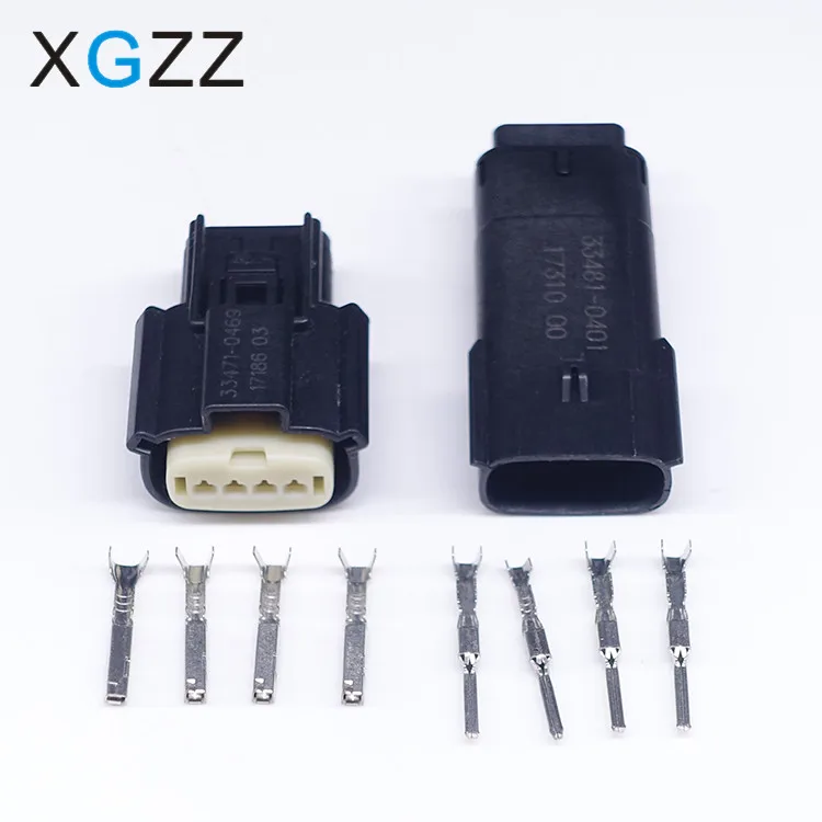 

4 контакта, розетка лампы, разъем катушки зажигания 33471-0469 для Ford Chevrolet Buick