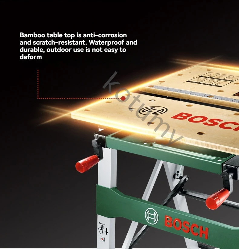 Складной Рабочий стол Столярный верстак деревообрабатывающий пила 200 кг