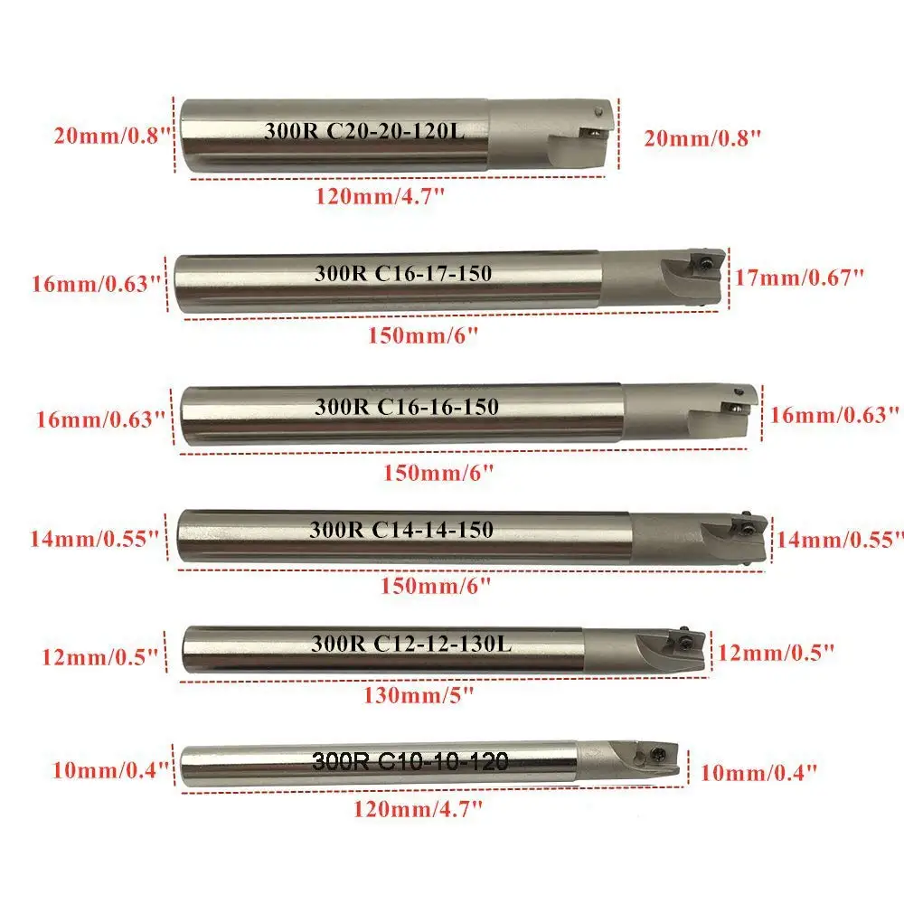 BAP300R Высокоскоростная сталь 1F 2F 3F прямоугольный держатель фрезы монтажные