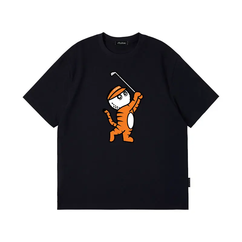 

MALBON GOLF spot 23 summer new short-sleeved T-shirt breathable golf clothes men and women the same style