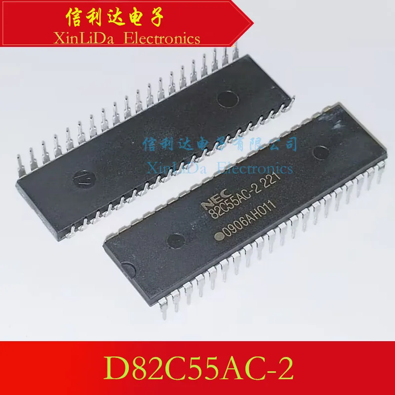 

D82C55AC-2 D82C55AC 82C55AC-2 82C55AC DIP40 микрокомпьютер с одним чипом, новый и оригинальный