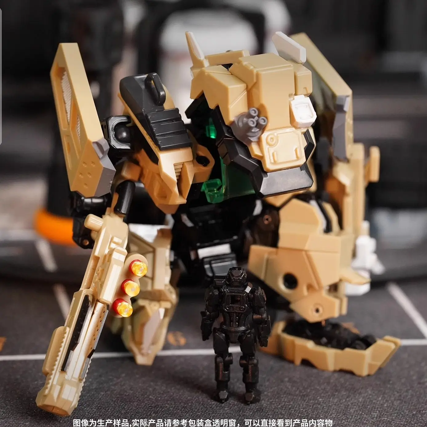 Emonster Powered Armor Mecha EM09, готовая модель робота-воина-разведчика в масштабе 160, набор из трех фигурок для взрослых коллекционеров (art.: 3920db91cc8aa) - 3920db91cc8aa