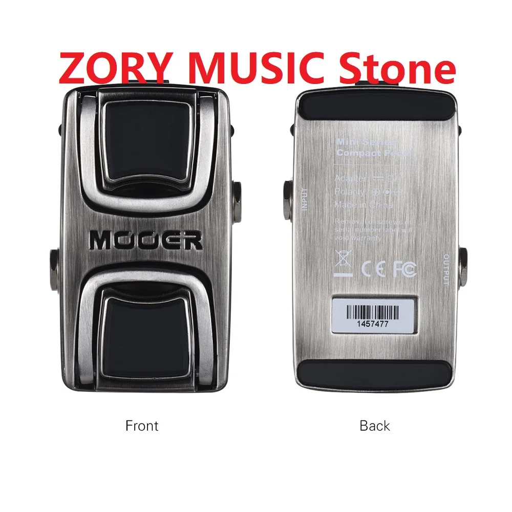 

Фейзер MOOER WPH1, педаль для гитары, цифровой фейзер, педаль эффектов для гитары, датчик давления, истинный байпас, полностью металлический корпус