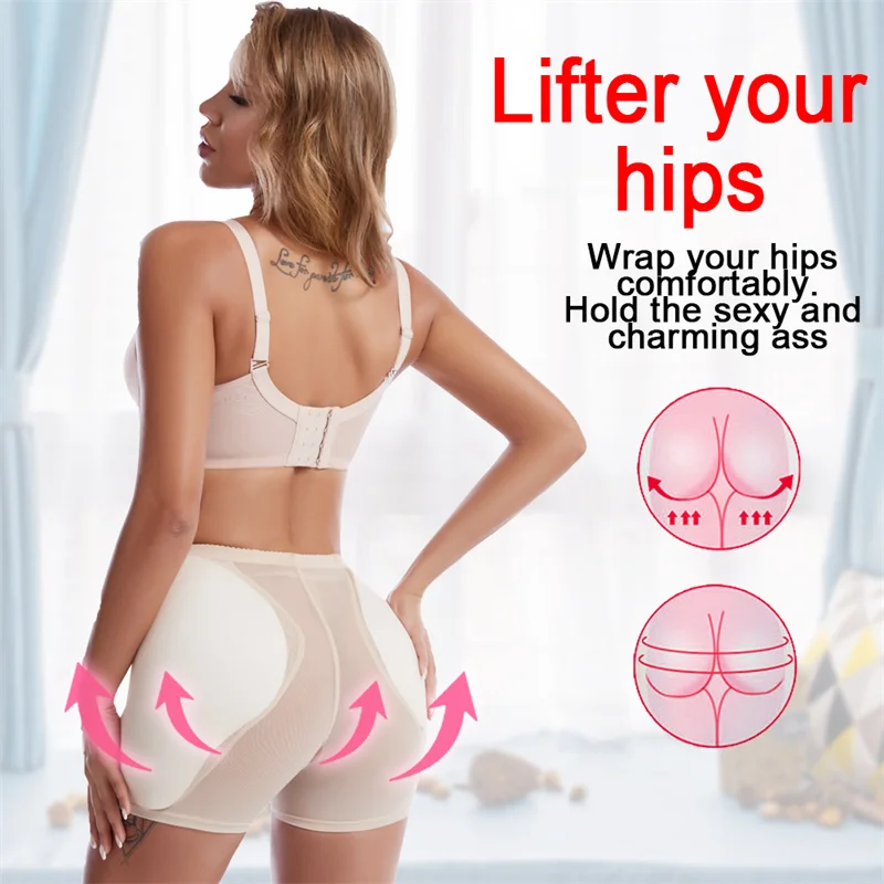 SEXYWG Hip Enhancer Shapewear Panties Body Shaper Butt Lifter Hip Panties Removable Sponge Pad Hip Shapewear Push Up Panties