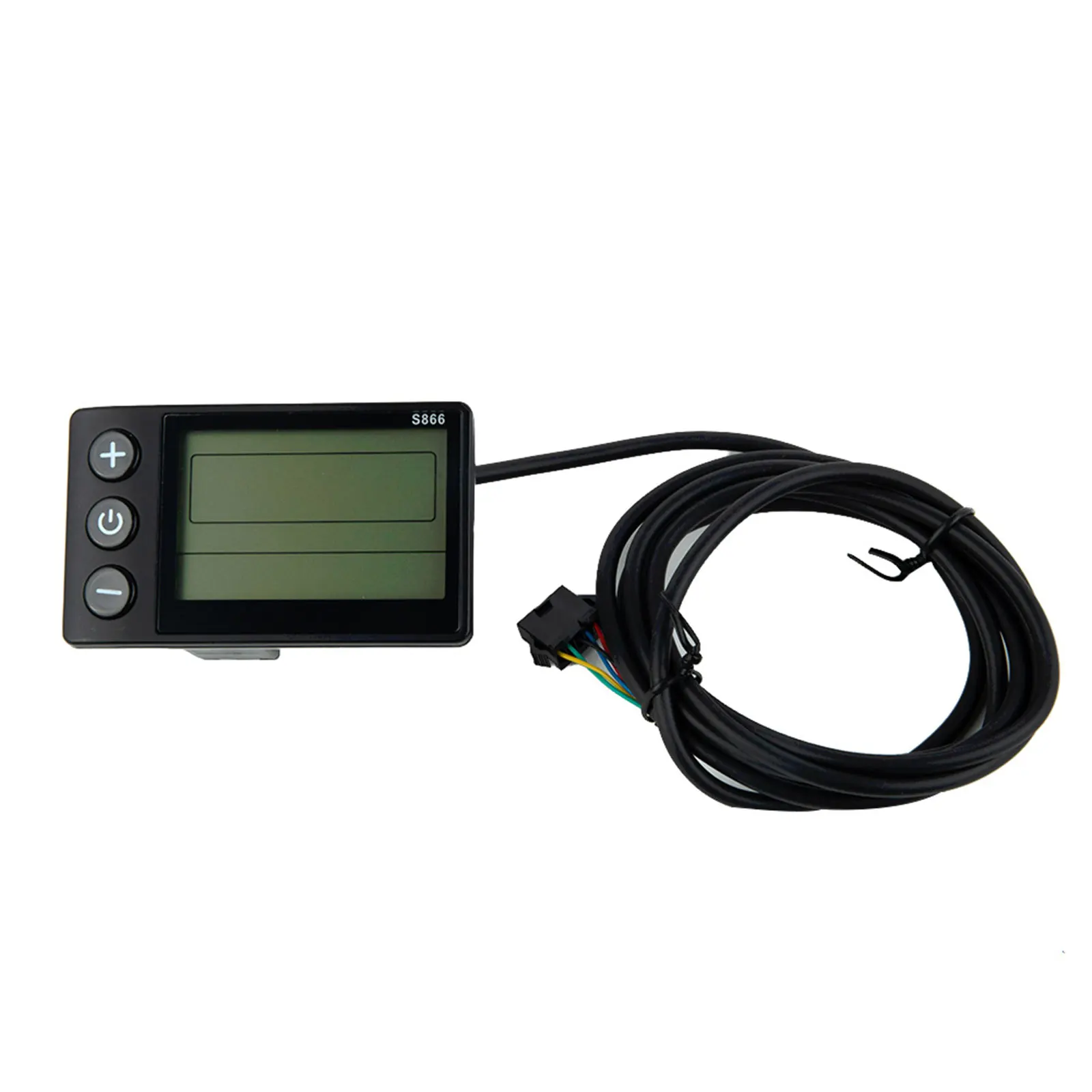 

S866 ЖК-монитор S866 Elektrofahrrad ЖК-дисплей 24V36V4 8V дисплей измеритель Bedienfeld SM разъем аксессуары для электрических велосипедов
