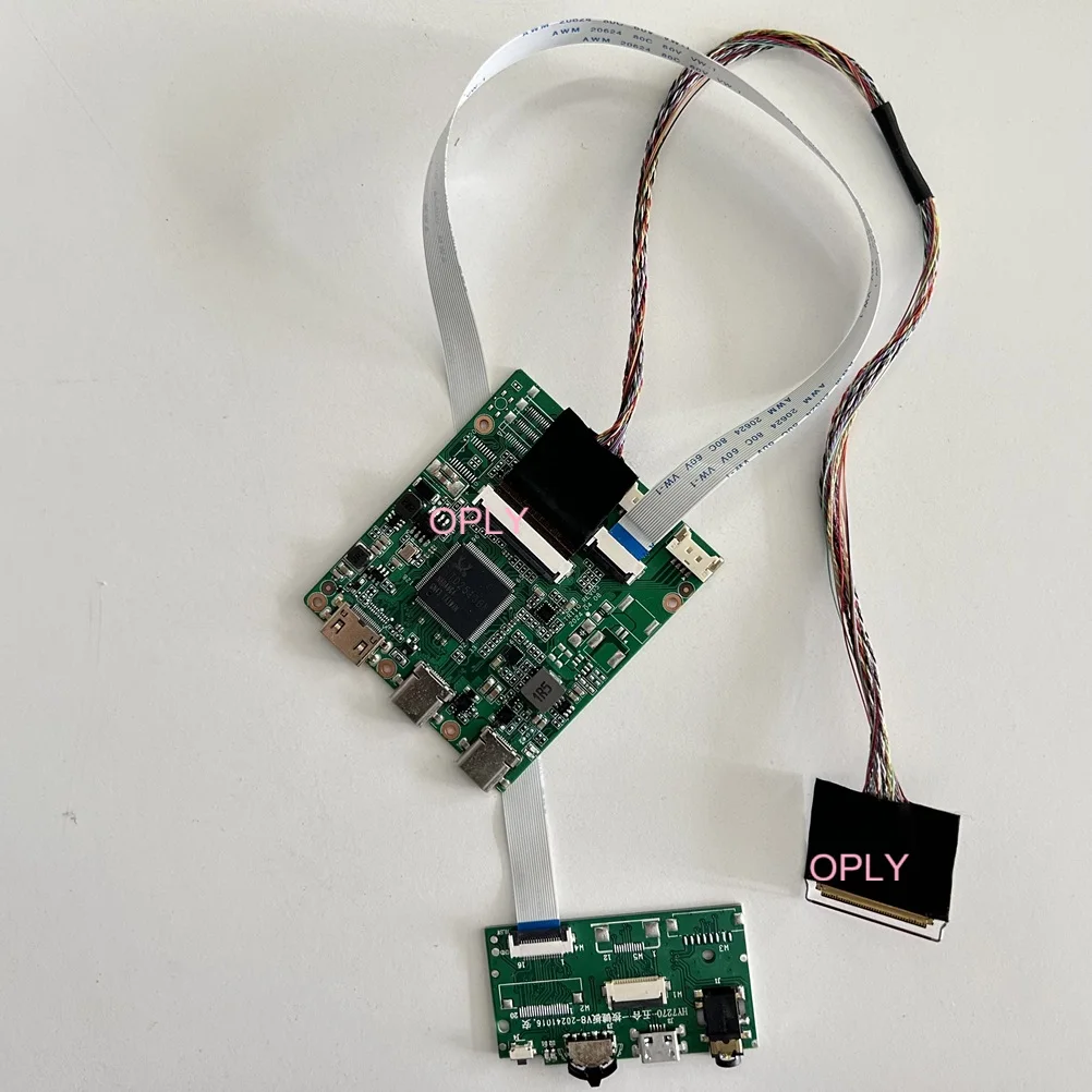 Фото Совместимая с mini HDMI сенсорная панель Type-C для драйверной платы NV156FHM-T05 NV156FHM-T06 NV156FHM-T07 NV156FHM-T0A, 1920X1080, 15,6 дюйма, LED №2