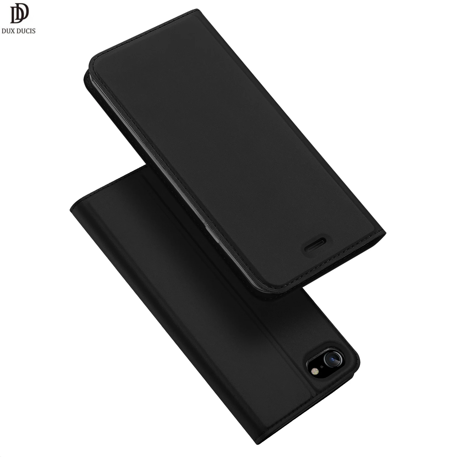 

Case For iPhone 7/8/SE2022/SE2020 SkinPro Flip Wallet Leather Case Cover with Card Slot Support Wireless Charging Steady Stand
