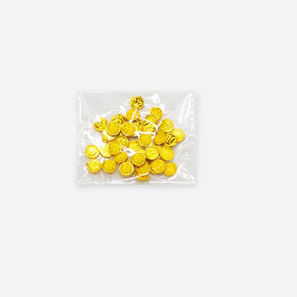 48 шт. пиратская золотая монета игрушка тематический школьный реквизит