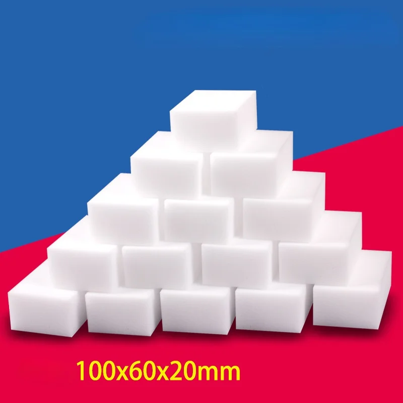 

10*6*2 см меламиновая губка, очищающая губка для кухни, искусственная меламиновая губка, волшебная губка, ластик 5-100 шт.