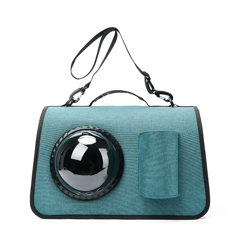 

Soft Pet Carrier Bags Breathable Portable High Quality Cat Backpack Outdoor Travel Go To Shopping Transparent Pack For Small Dog