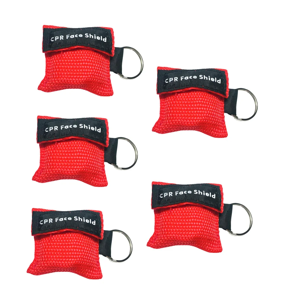 

Cpr Keychain Kit Face Pocketemergency Choking Device One Wayring Aid Firstmanikins Pouch Kits Breathingbarrier Film Artificial