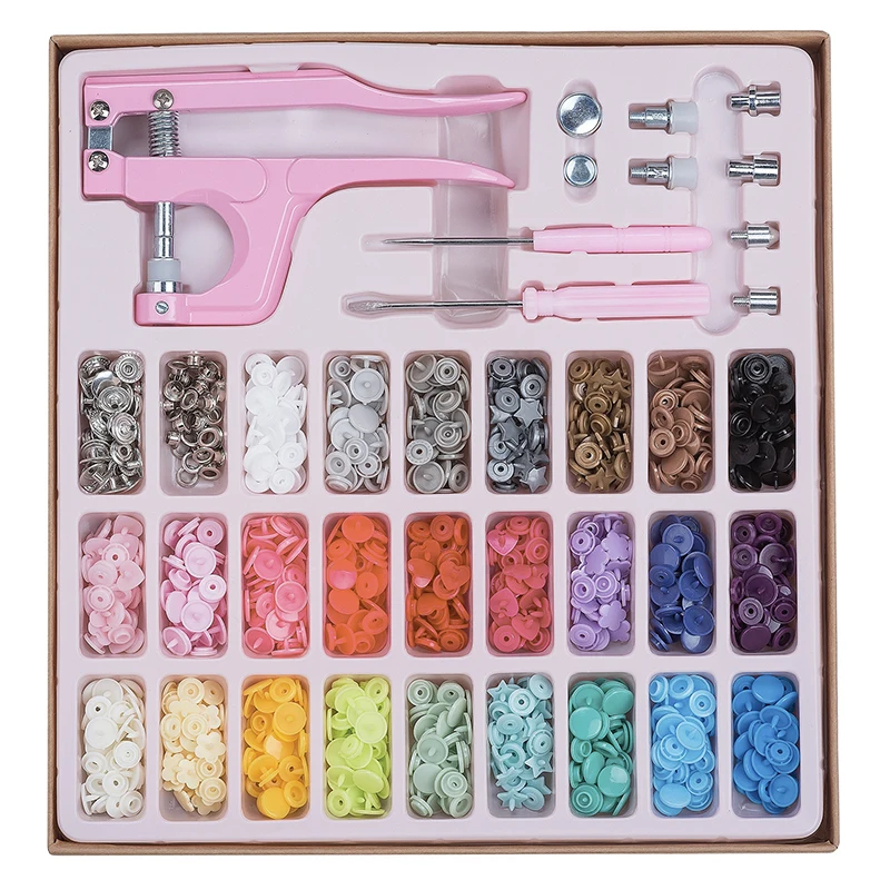 

Multifunction Snaps and 3 Kinds Replace Snap Pliers Set, T5 Plastic/Metal Buttons for Sewing & Crafting Clothing Resin Garment