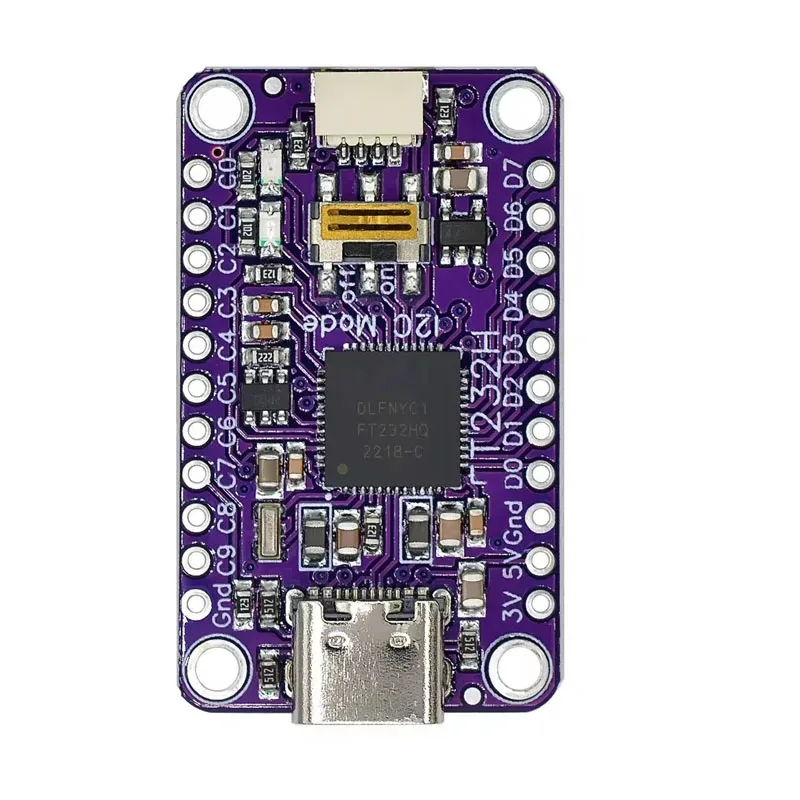 Фото MCU FT232H USB к JTAG UART FIFO SPI I2C Высокоскоростной многофункциональный модуль последовательного порта FT232H №2
