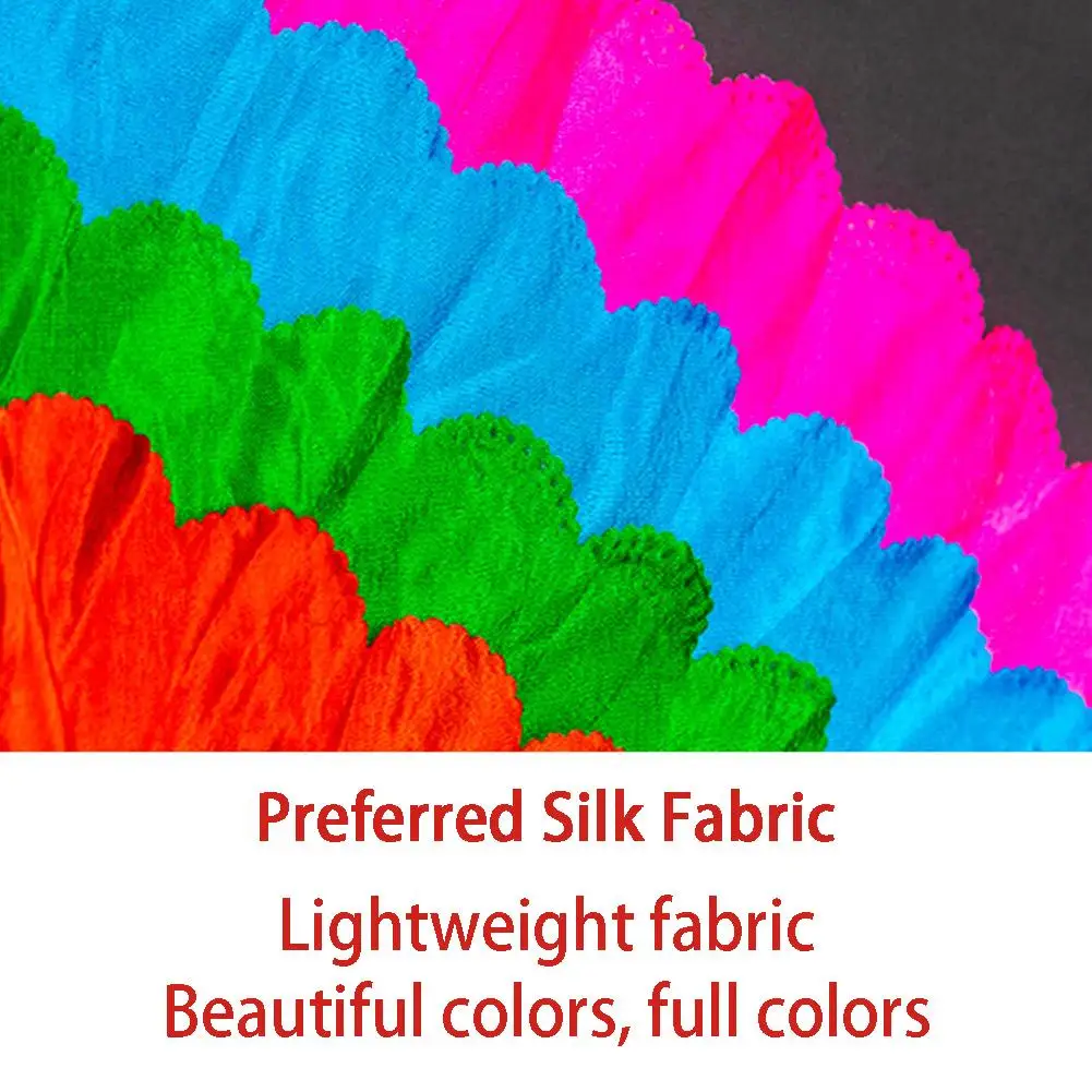 Двусторонняя стандартная длинная витая танцевальная лента Yangko для взрослых