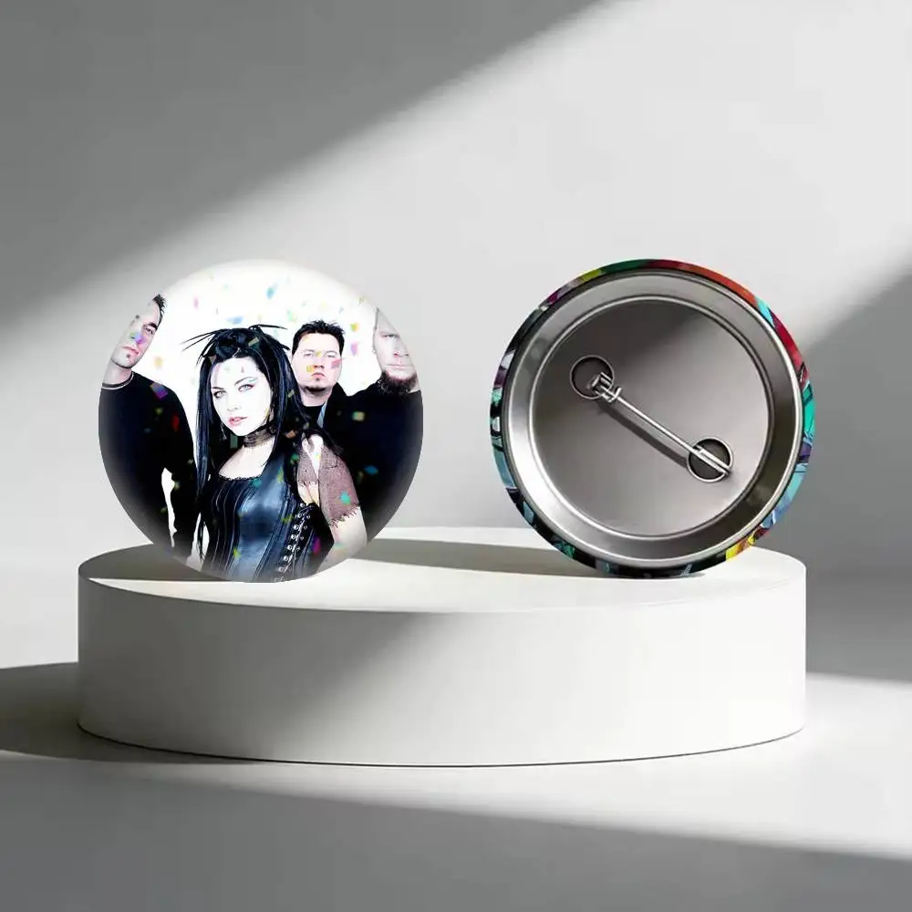 Фото Значки Evanescence A-Amy Lee 25, 32, 44, 58, 75 мм, персонализированные круглые броши-пины, аксессуар, подарок №3