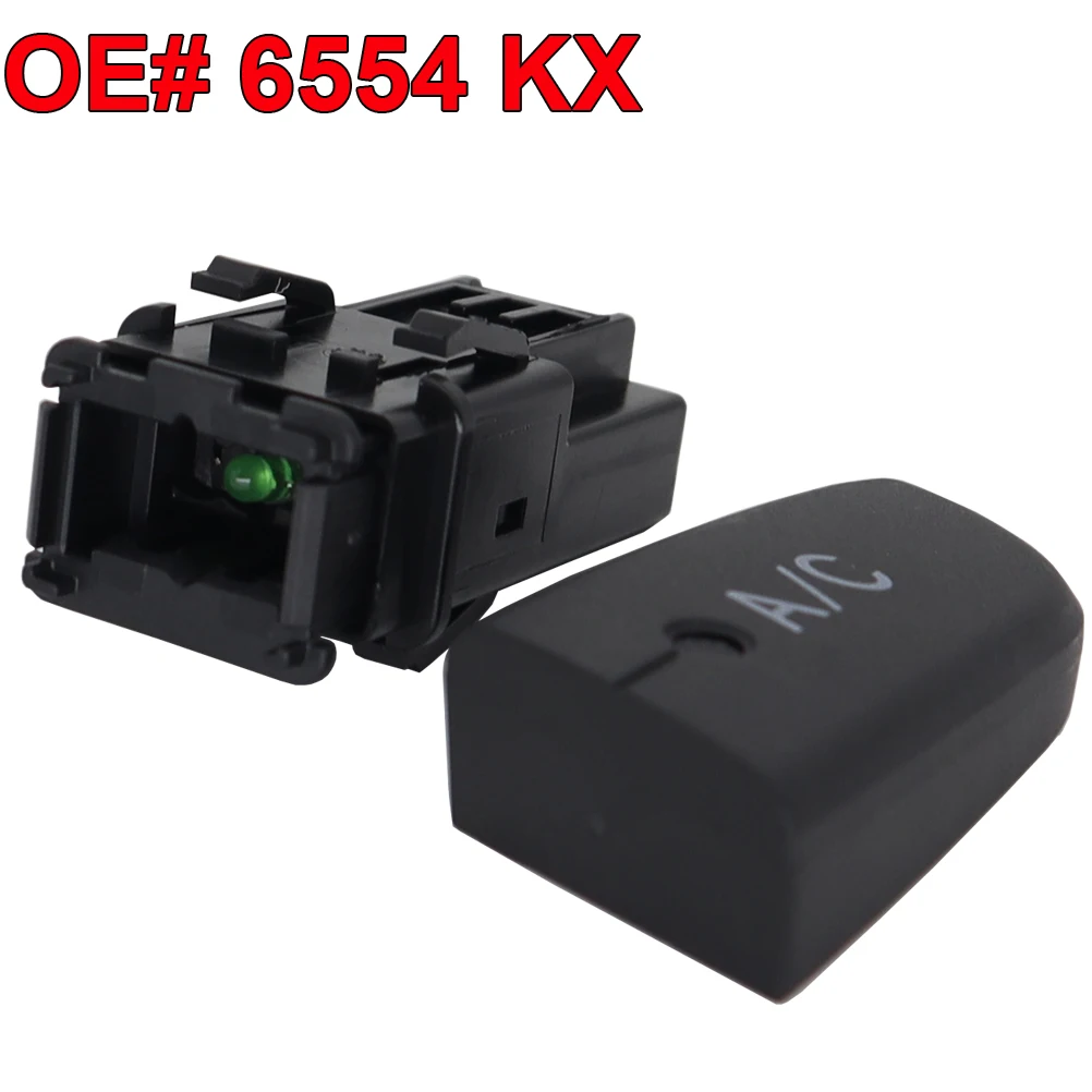 Автомобильный переключатель кондиционера кнопка автоматическая ручка для Peugeot