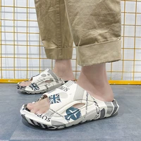 summer sandals slippers men women indoor eva 2022 high soft bottom sandals trend slides light beach shoes slippers home 36 45