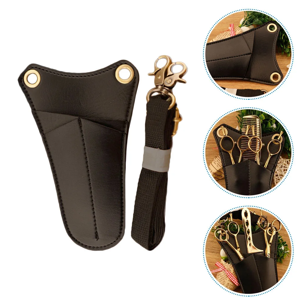 

Hairdressing Scissors Tool Scissor Hair Barber Pouch Container Salon Kit Holster Shoulder Holder Carrying Storage Cutting Shears