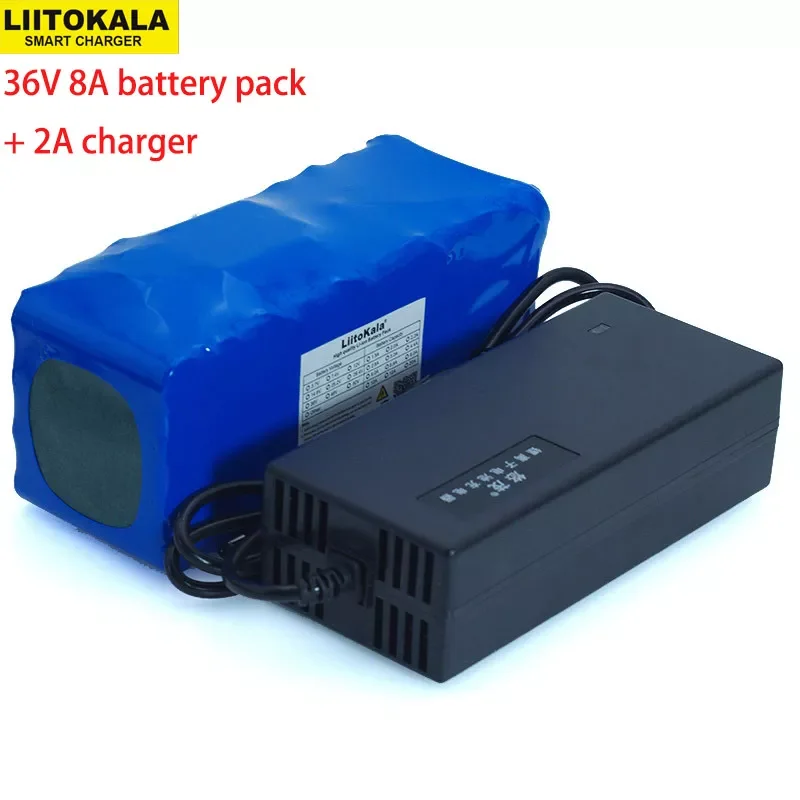 

2023New 36V 8Ah 10S4P 500w 18650 Rechargeable battery pack ,modified Bicycles,electric vehicle 36V Protection with BMS+ 42v 2A C