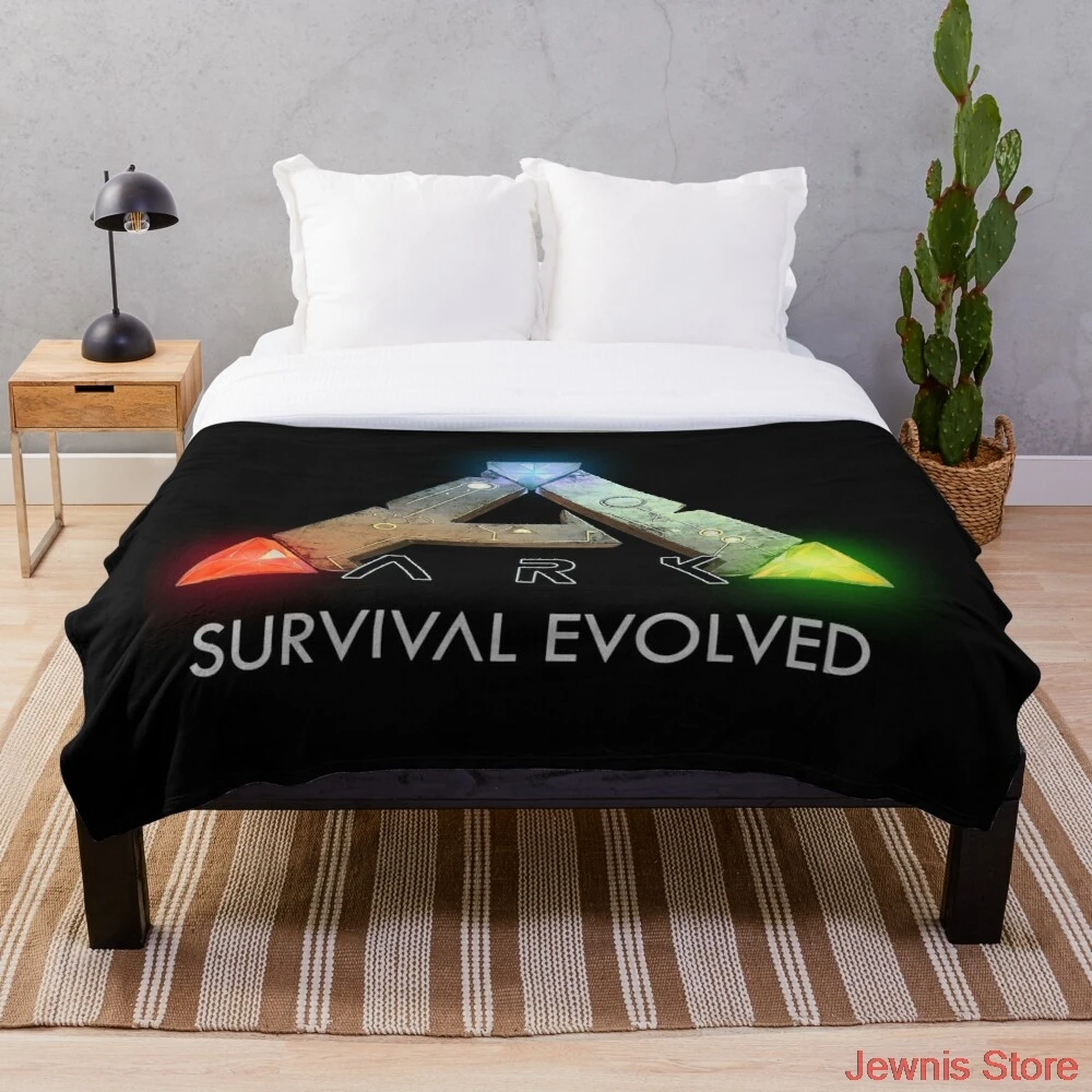

Ark survival эволюционное одеяло, покрытое сублимационной печатью, постельное белье, фланель для детей и взрослых