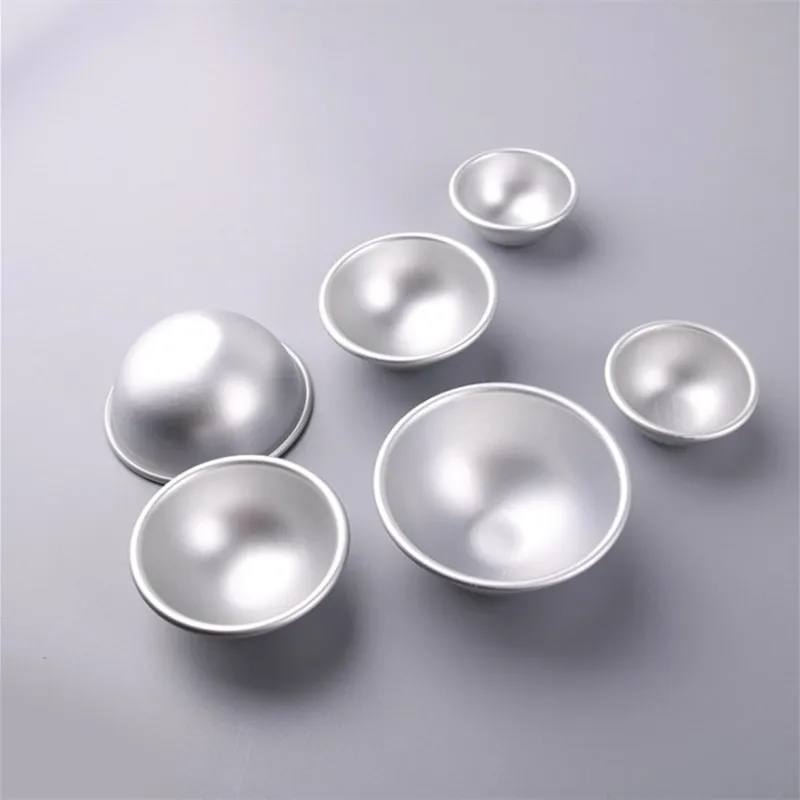 6 шт./компл. новые формы в форме бомбинки для ванной из алюминиевого сплава