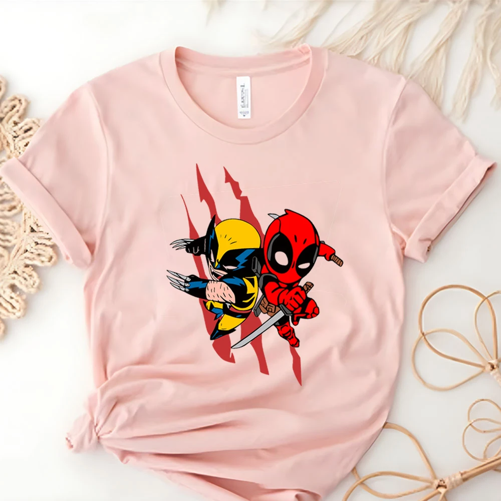 Футболка Мужская/Женская классическая с круглым вырезом и супергероем из фильма