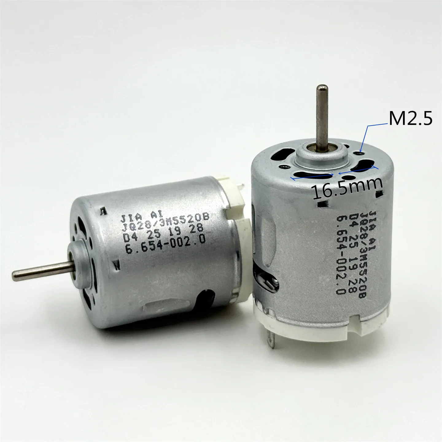 Фото Micro RS-360SA-5520 Мини 28 мм круглый двигатель постоянного тока 3 В 3,7 В высокоскоростной электродвигатель для радиоуправляемого автомобиля, лодки, модели электрической дрели, отвертки №5