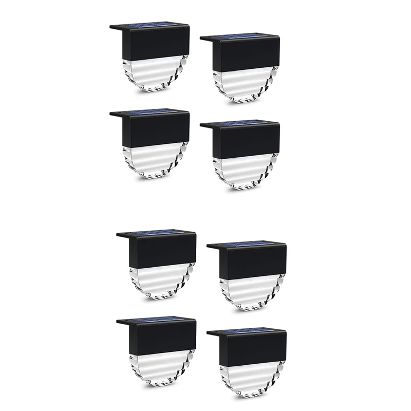 

Солнечные палубные светильники для внутреннего дворика, лестницы, двора, сада, дорожек, ступенек и заборов, 10 люмен, теплое белое/цветное све...