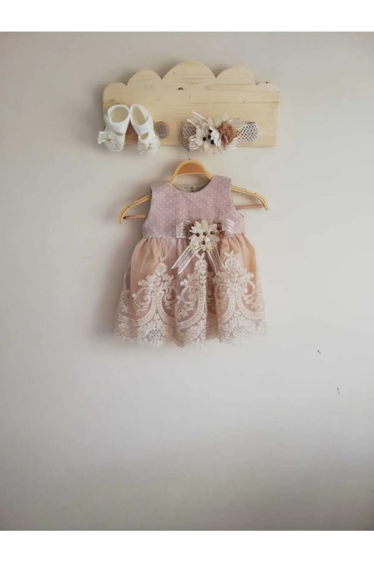 

Baby girl Beige Mevlüt Kit Sets Clothing